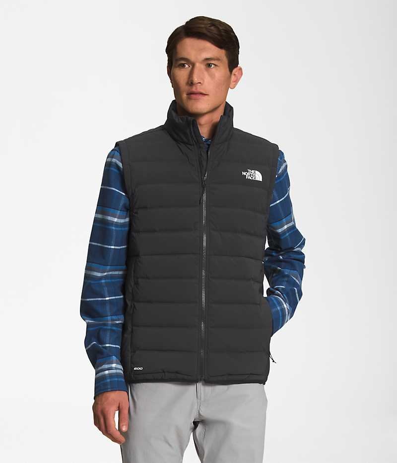 The North Face Belleview Stretch Dunvest Herre Sort | DANMARK TIFNP