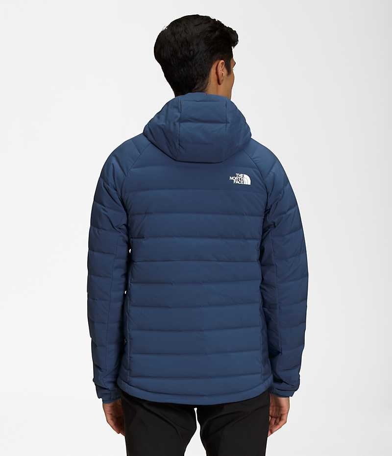 The North Face Belleview Stretch Hoodie Dunjakke Herre Blå | DK LPFZD