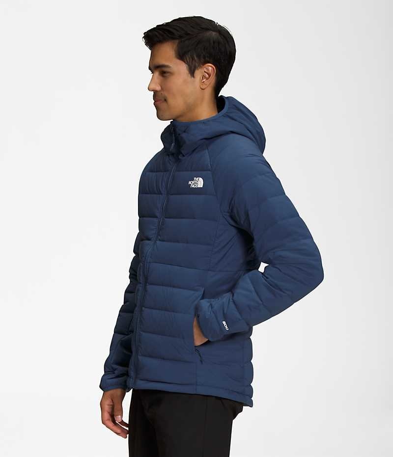 The North Face Belleview Stretch Hoodie Dunjakke Herre Blå | DK LPFZD