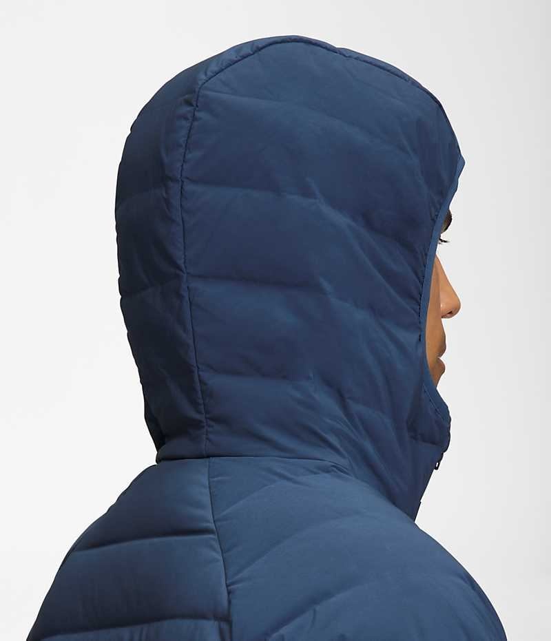 The North Face Belleview Stretch Hoodie Dunjakke Herre Blå | DK LPFZD