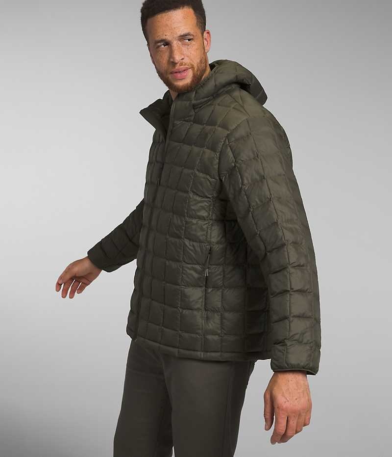 The North Face Big ThermoBall™ Eco Hoodie 2.0 Dunjakke Herre Olivengrøn | DK IFYKB