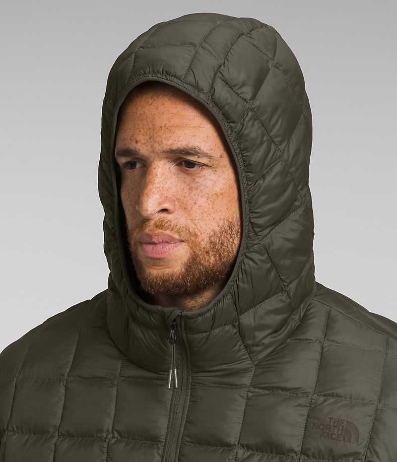 The North Face Big ThermoBall™ Eco Hoodie 2.0 Dunjakke Herre Olivengrøn | DK IFYKB