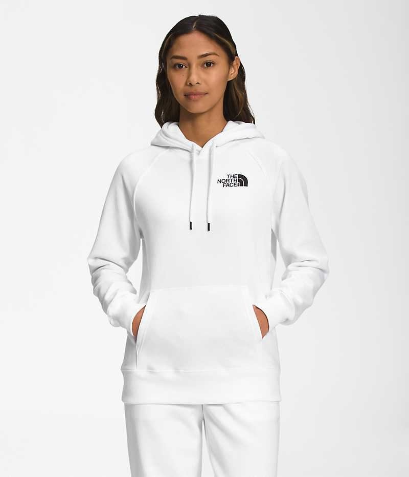 The North Face Box NSE Pullover Hættetrøje Dame Hvide | DANMARK VWYRQ