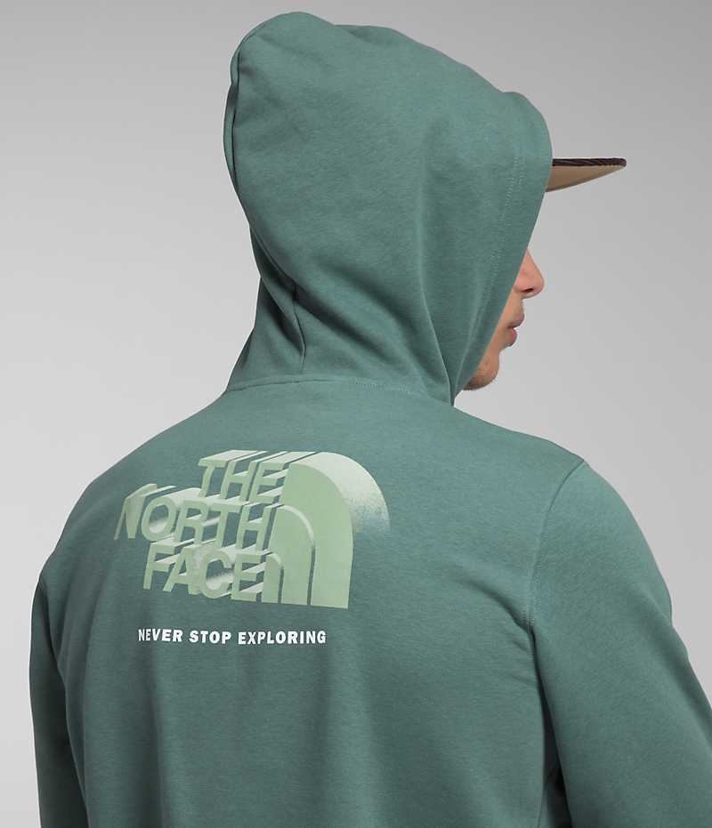 The North Face Box NSE Pullover Hættetrøje Herre Grøn | DANMARK VNGBQ