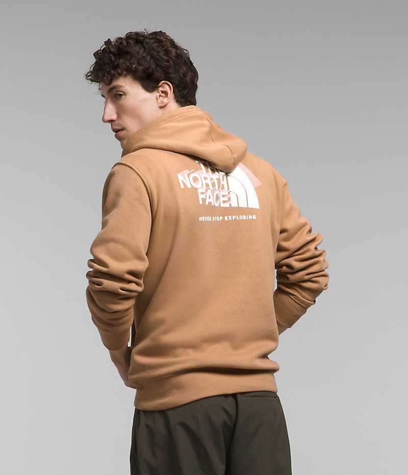 The North Face Box NSE Pullover Hættetrøje Herre Khaki | DANMARK QCKRH