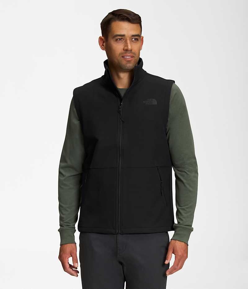 The North Face Camden Soft Shell Vest Herre Sort | DK VEGWM