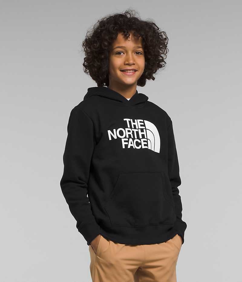 The North Face Camp Fleece Pullover Hættetrøje Drenge Sort | DK HODEG