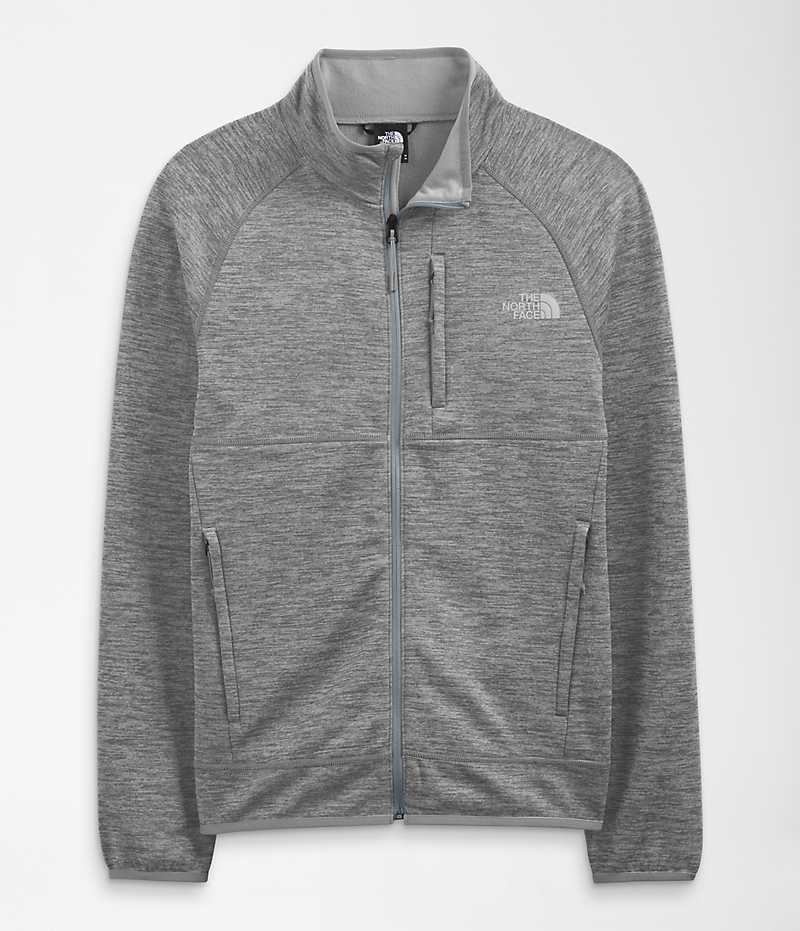 The North Face Canyonlands Full-Zip Fleece Jakker Herre Grå | DANMARK GUZBL