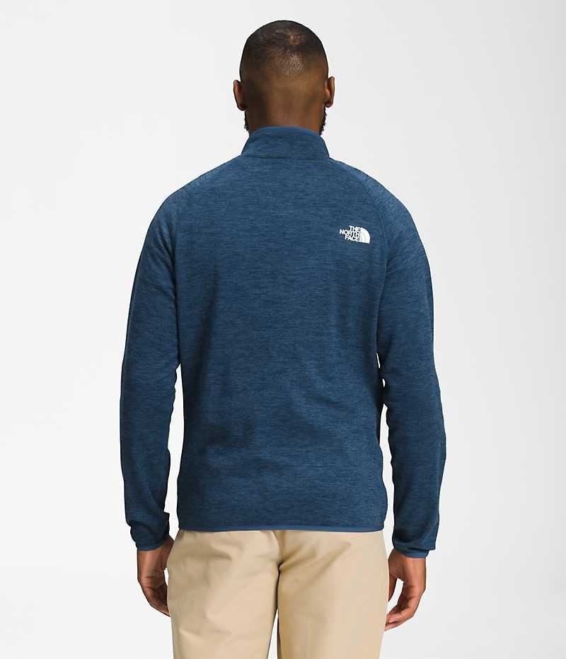 The North Face Canyonlands Full-Zip Fleece Jakker Herre Blå | DANMARK LIOBF