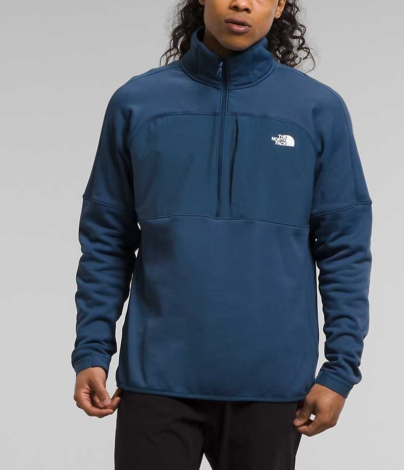 The North Face Canyonlands High Altitude ½-Zip Pullover Herre Blå | DK USDKL