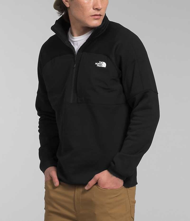 The North Face Canyonlands High Altitude ½-Zip Pullover Herre Sort | DANMARK BZSUK