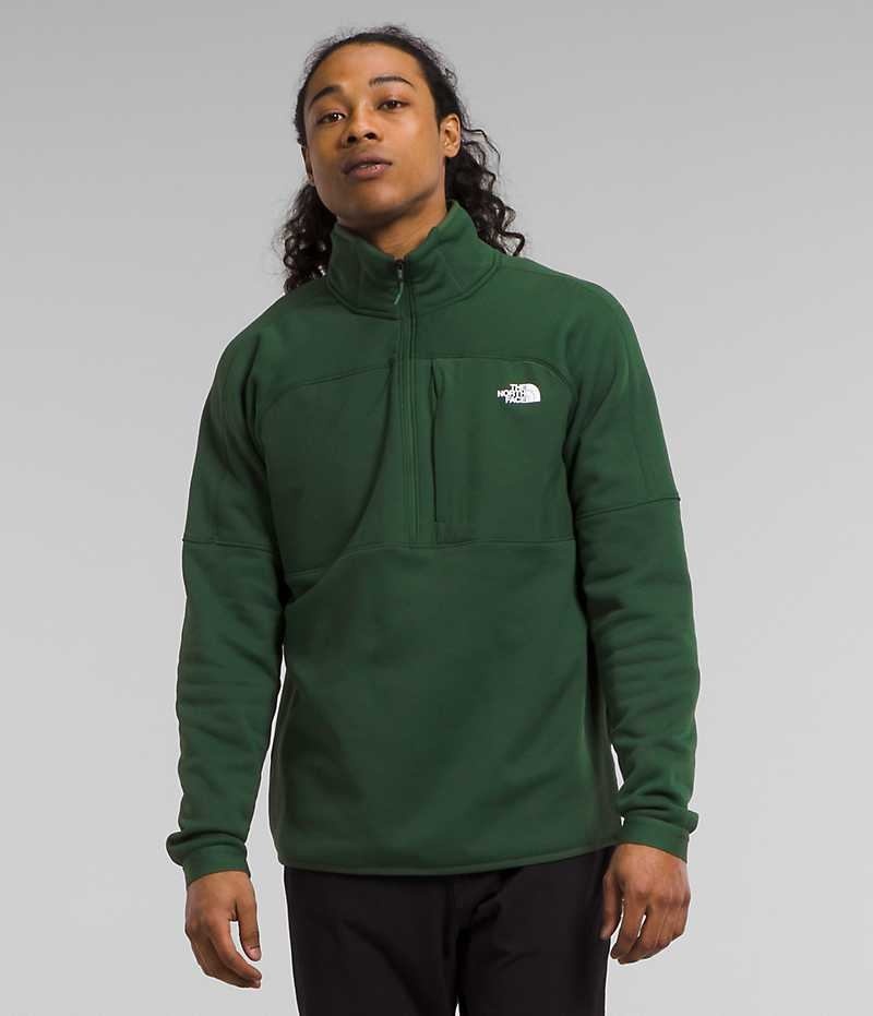 The North Face Canyonlands High Altitude ½-Zip Pullover Herre Grøn | DK FEMAI