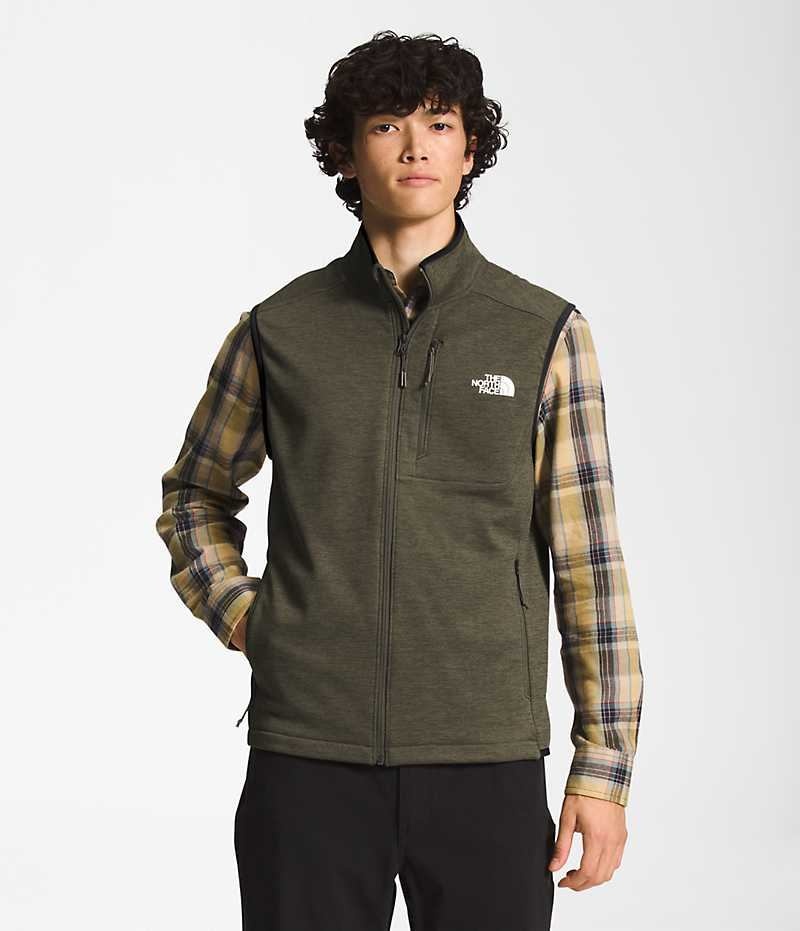 The North Face Canyonlands Vest Herre Olivengrøn | DK PVUSQ