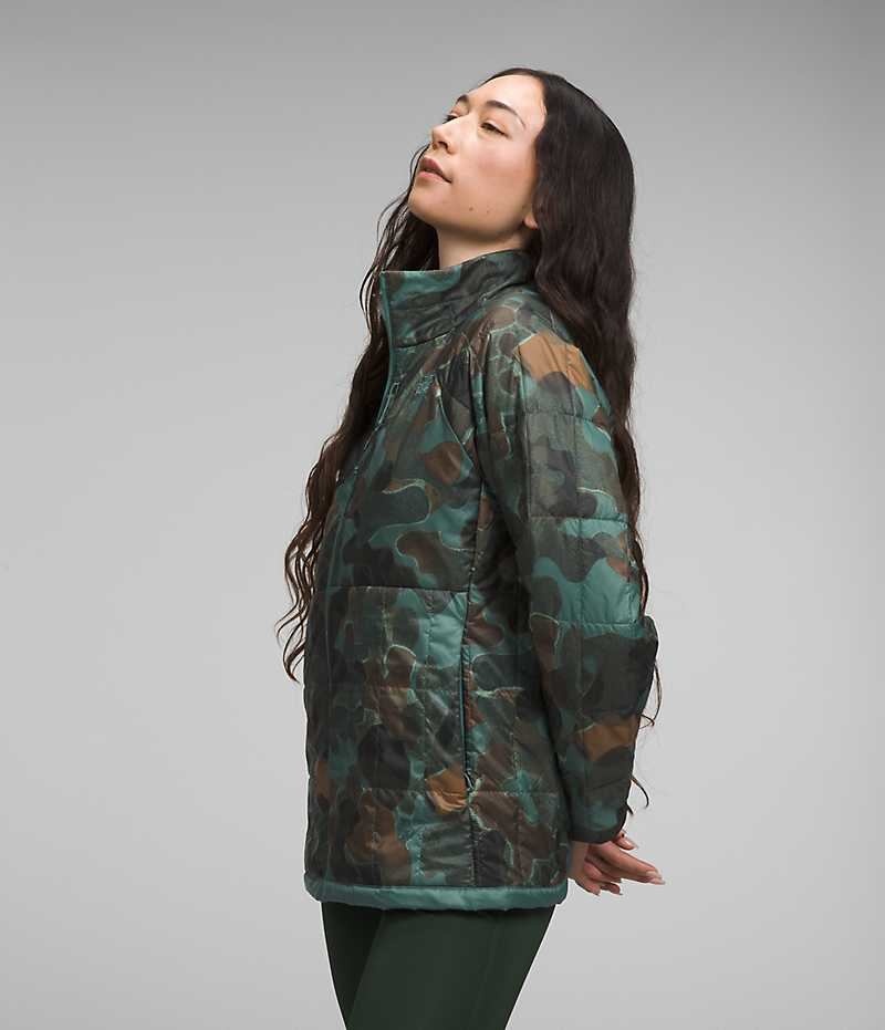 The North Face Circaloft Dunjakke Dame Camo | DK IFYQH