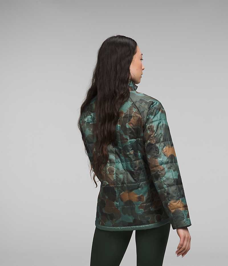 The North Face Circaloft Dunjakke Dame Camo | DK IFYQH