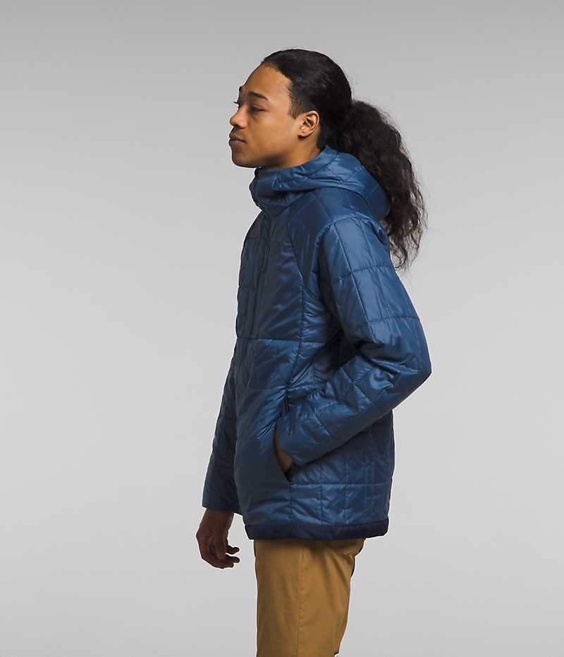 The North Face Circaloft ¼-Zip Pullover Dunjakke Herre Blå | DK TDSKA