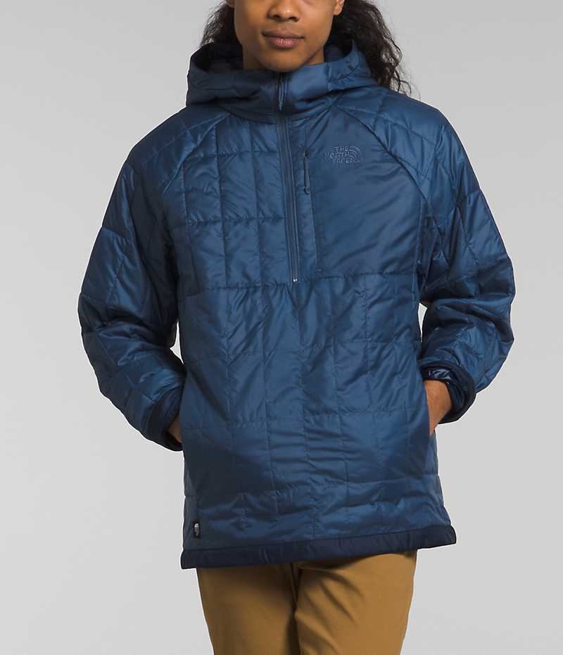 The North Face Circaloft ¼-Zip Pullover Dunjakke Herre Blå | DK TDSKA