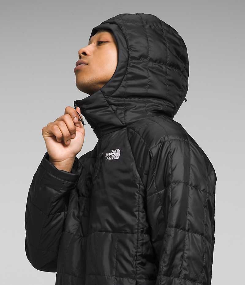 The North Face Circaloft ¼-Zip Pullover Dunjakke Herre Sort | DANMARK NRDYO