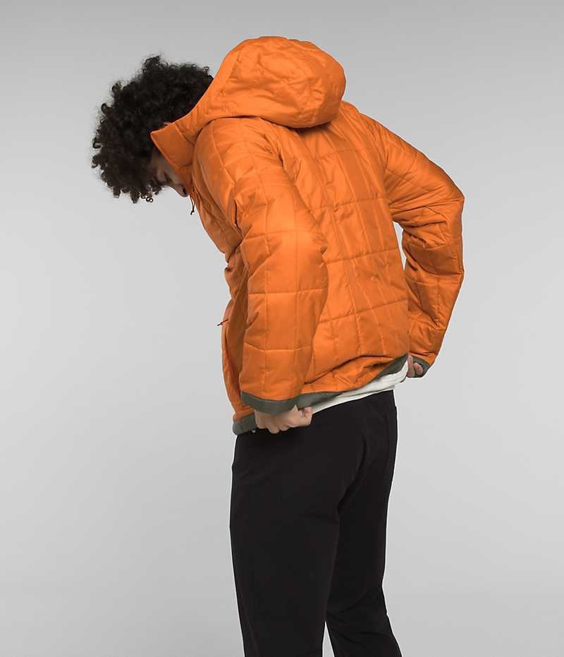 The North Face Circaloft ¼-Zip Pullover Dunjakke Herre Orange | DK HGZBQ