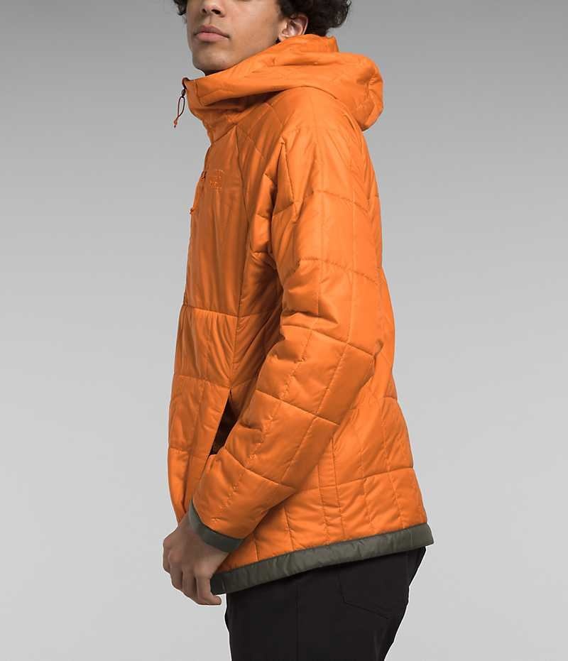 The North Face Circaloft ¼-Zip Pullover Dunjakke Herre Orange | DK HGZBQ