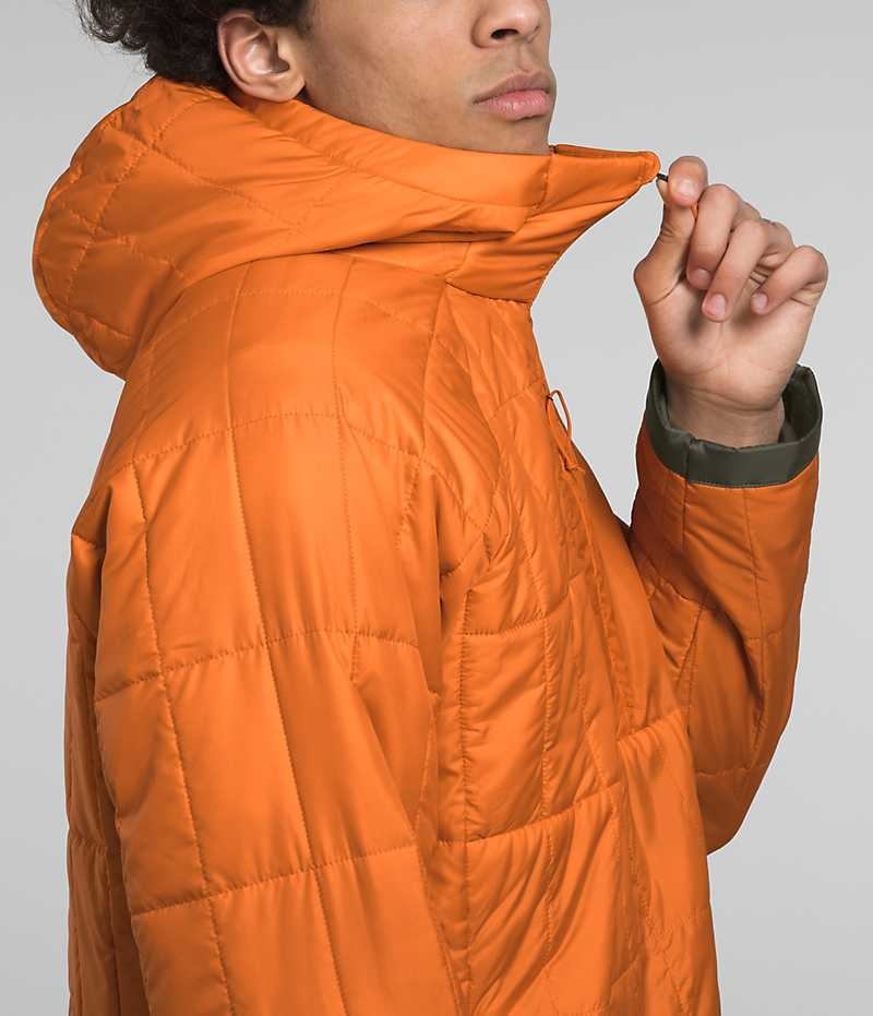 The North Face Circaloft ¼-Zip Pullover Dunjakke Herre Orange | DK HGZBQ