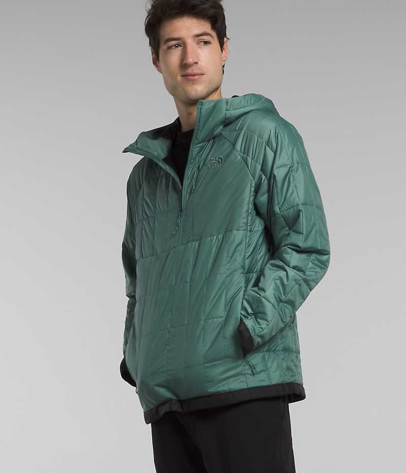 The North Face Circaloft ¼-Zip Pullover Dunjakke Herre Grøn | DANMARK JEOPV