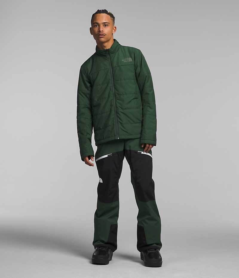 The North Face Clement Triclimate® Isolerede Jakker Herre Grøn Sort | DANMARK UVFGP