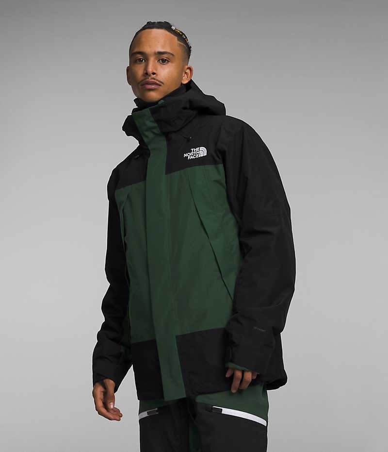 The North Face Clement Triclimate® Isolerede Jakker Herre Grøn Sort | DANMARK UVFGP