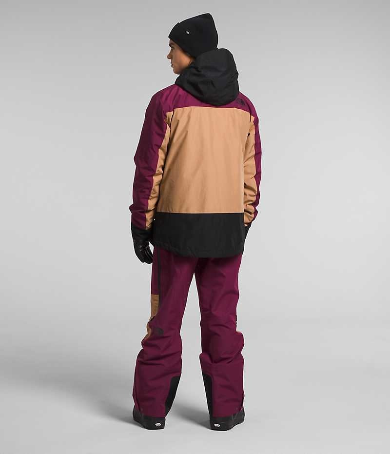 The North Face Clement Triclimate® Isolerede Jakker Herre Beige Fuchsia | DK TNOLB