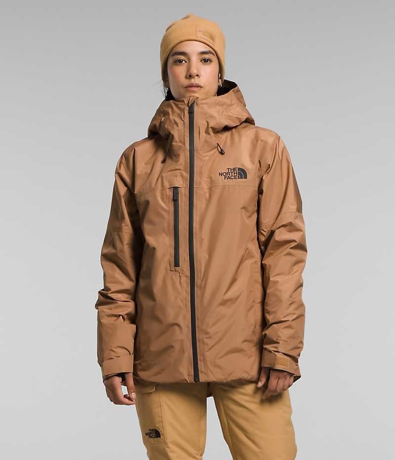 The North Face Dawnstrike GTX Isolerede Jakker Dame Brune | DANMARK CMAOE