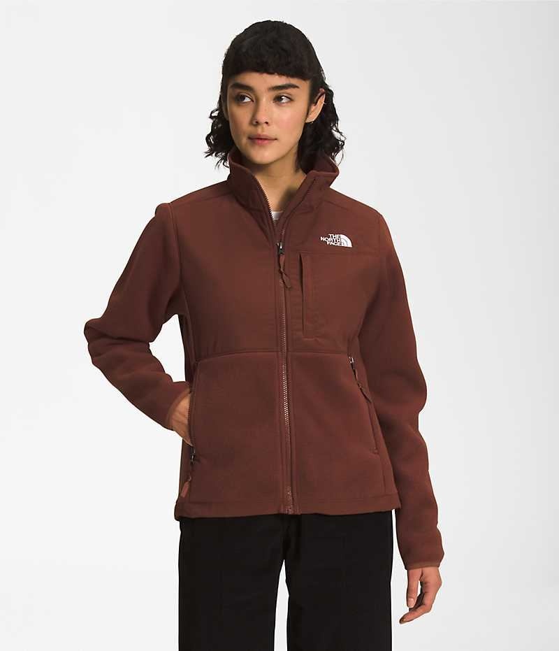 The North Face Denali Fleece Jakker Dame Brune | DANMARK URKHX