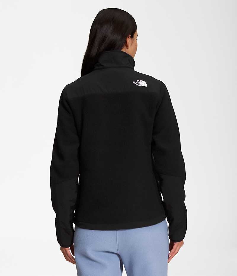 The North Face Denali Fleece Jakker Dame Sort | DANMARK YUMBZ