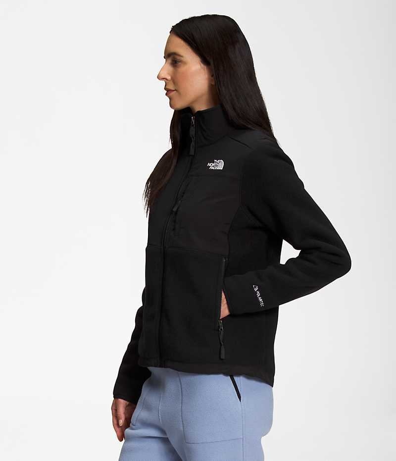 The North Face Denali Fleece Jakker Dame Sort | DANMARK YUMBZ