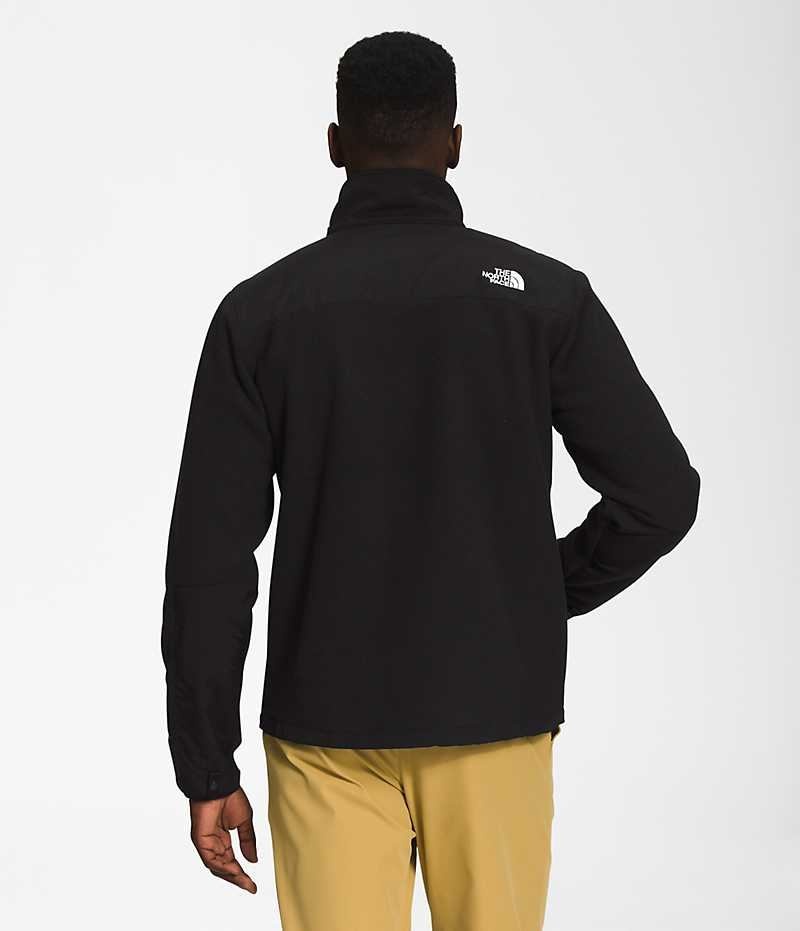 The North Face Denali Fleece Jakker Herre Sort | DANMARK ZIDRM