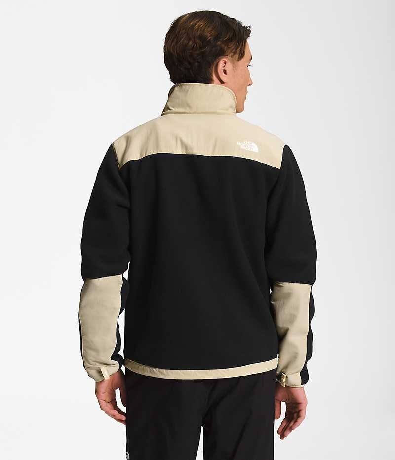 The North Face Denali Fleece Jakker Herre Sort | DK GSNZV