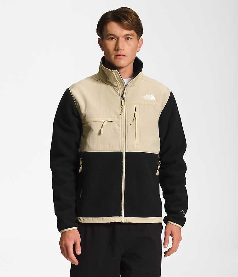 The North Face Denali Fleece Jakker Herre Sort | DK GSNZV