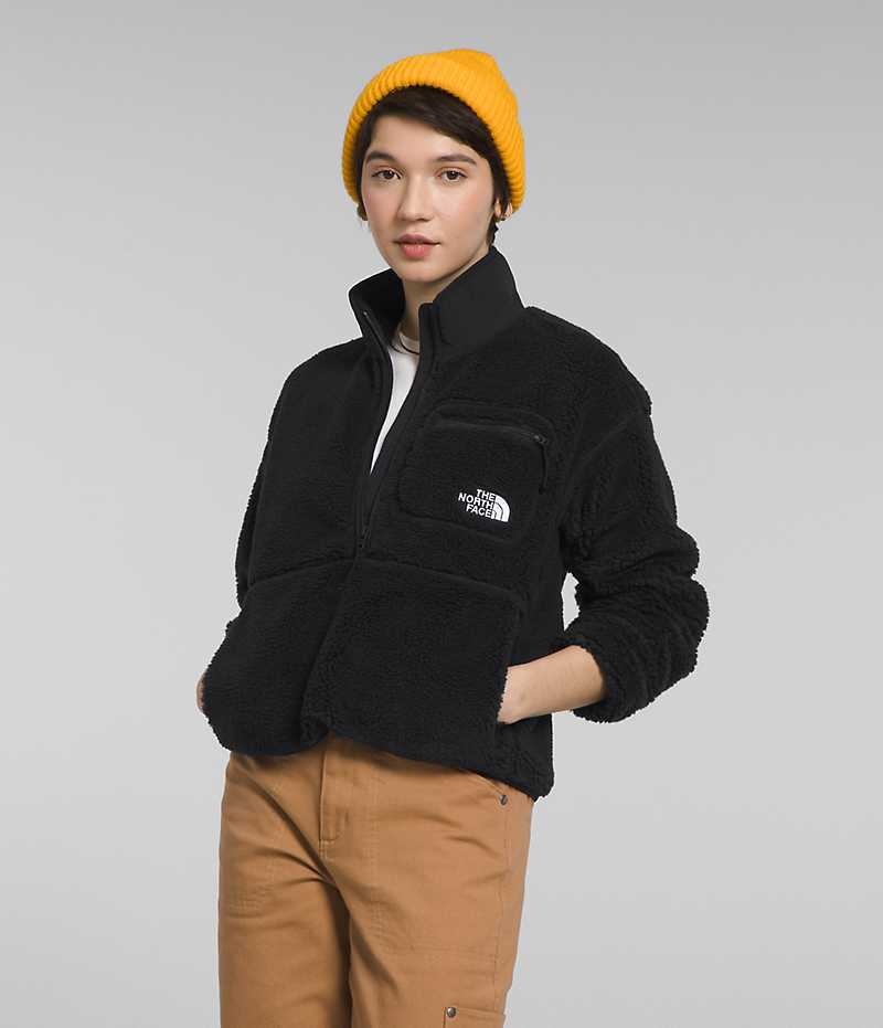 The North Face Extreme Pile Pullover Dame Sort | DK QFINP