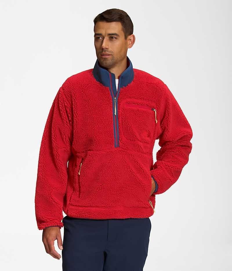 The North Face Extreme Pile Pullover Herre Rød | DK LXNDJ