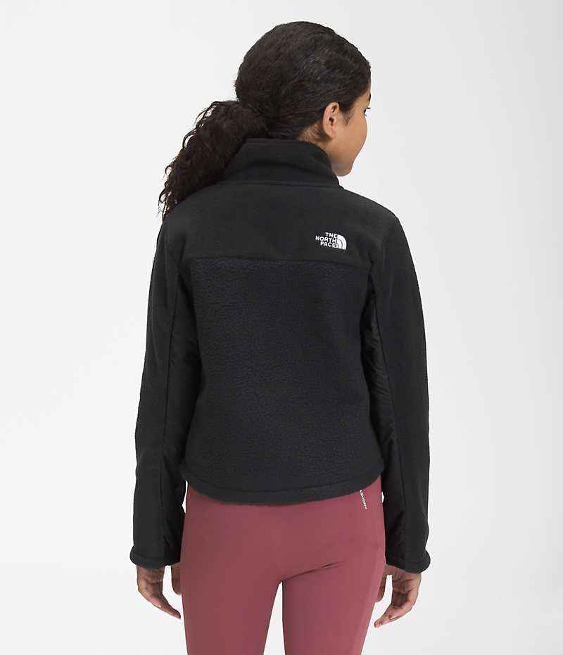 The North Face Fleece Mashup Fleece Jakker Pige Sort | DANMARK CDHTE