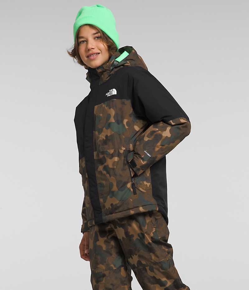 The North Face Freedom Extreme Isolerede Jakker Drenge Camo | DANMARK NJGBR