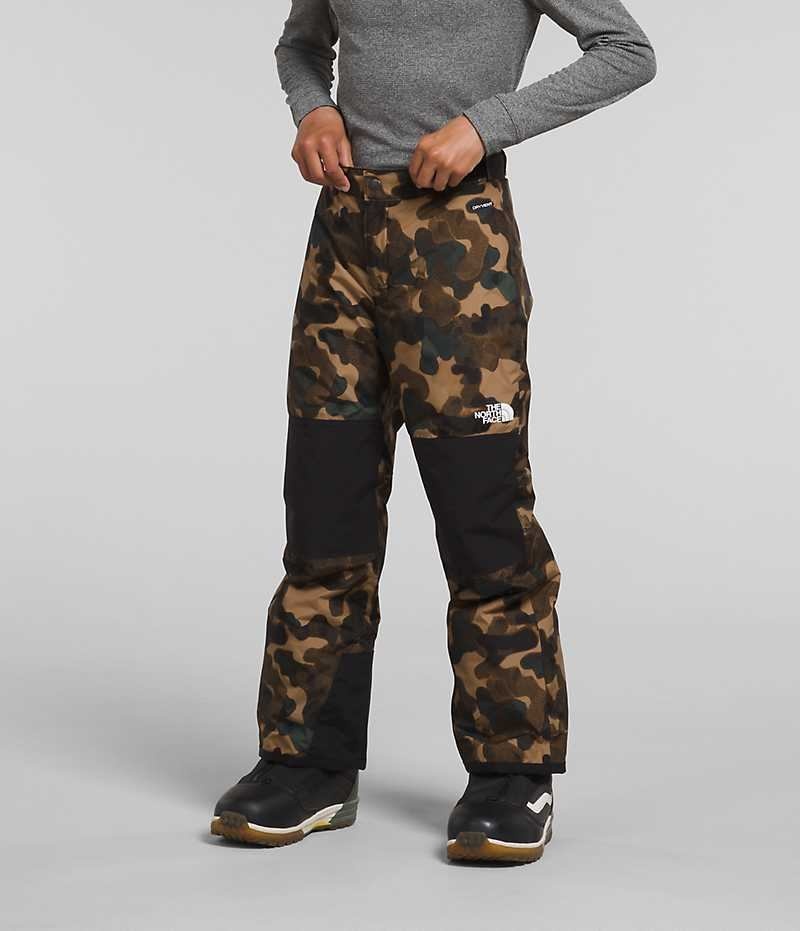 The North Face Freedom Isolerede Bukser Drenge Camo | DK LZEKM