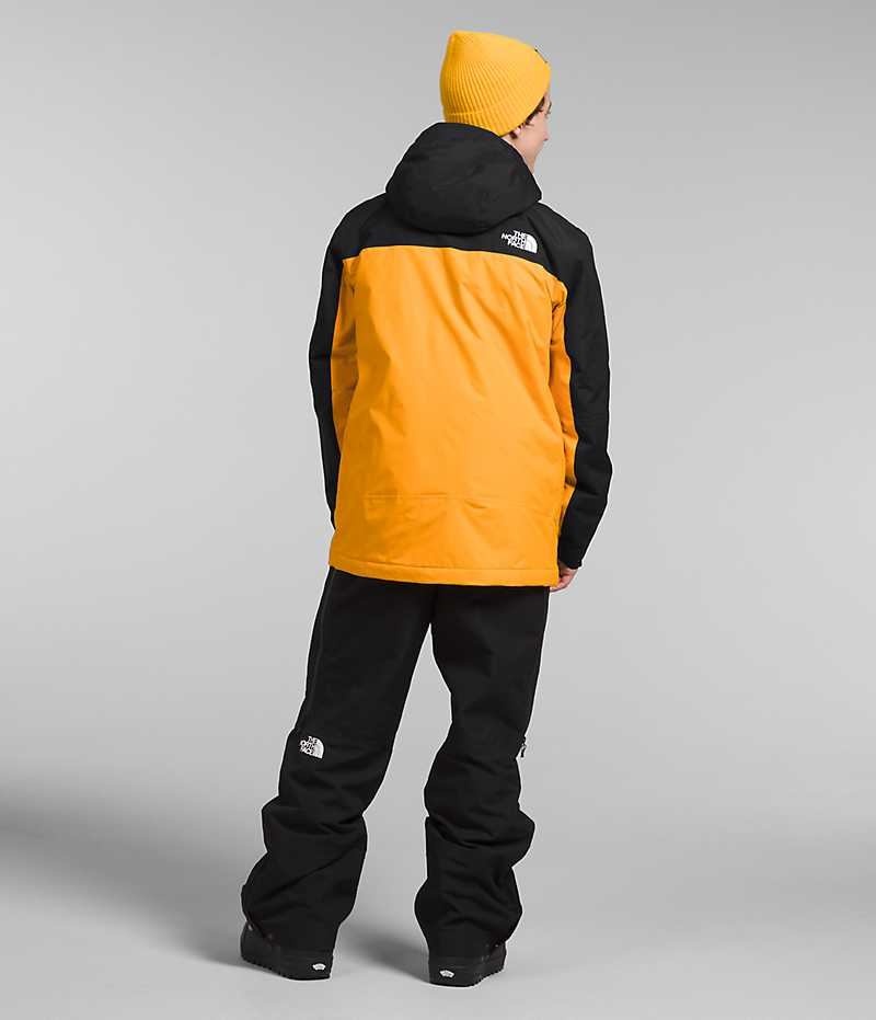 The North Face Freedom Isolerede Jakker Herre Guld Sort | DANMARK CEDVK