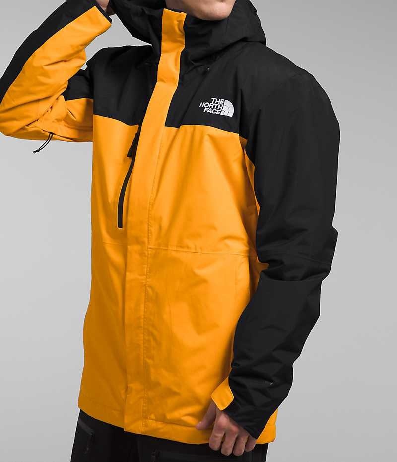 The North Face Freedom Isolerede Jakker Herre Guld Sort | DANMARK CEDVK