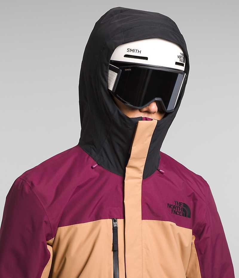 The North Face Freedom Isolerede Jakker Herre Beige Fuchsia | DANMARK SUKLV