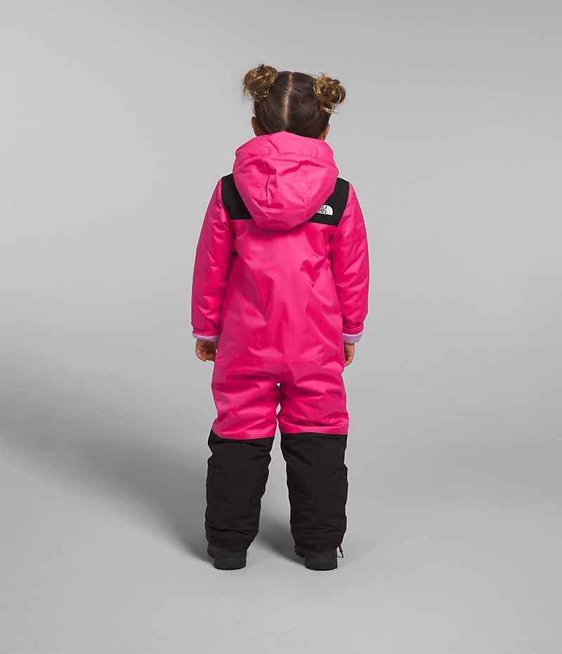 The North Face Freedom Snow Suit Dunjakke Pige Lyserød | DK GLFQP