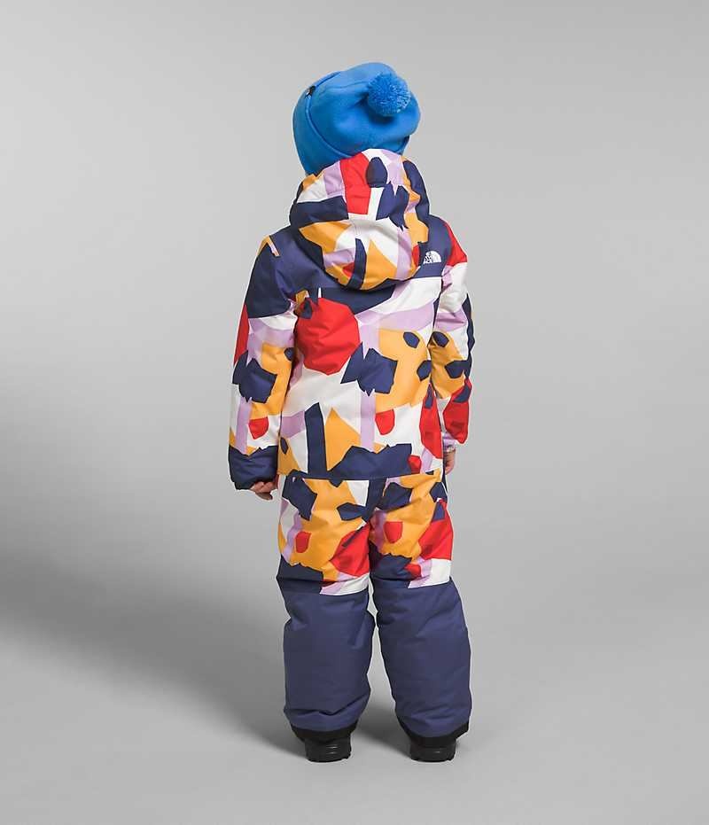 The North Face Freedom Snow Suit Dunjakke Pige Flerfarvede | DK BHYOR