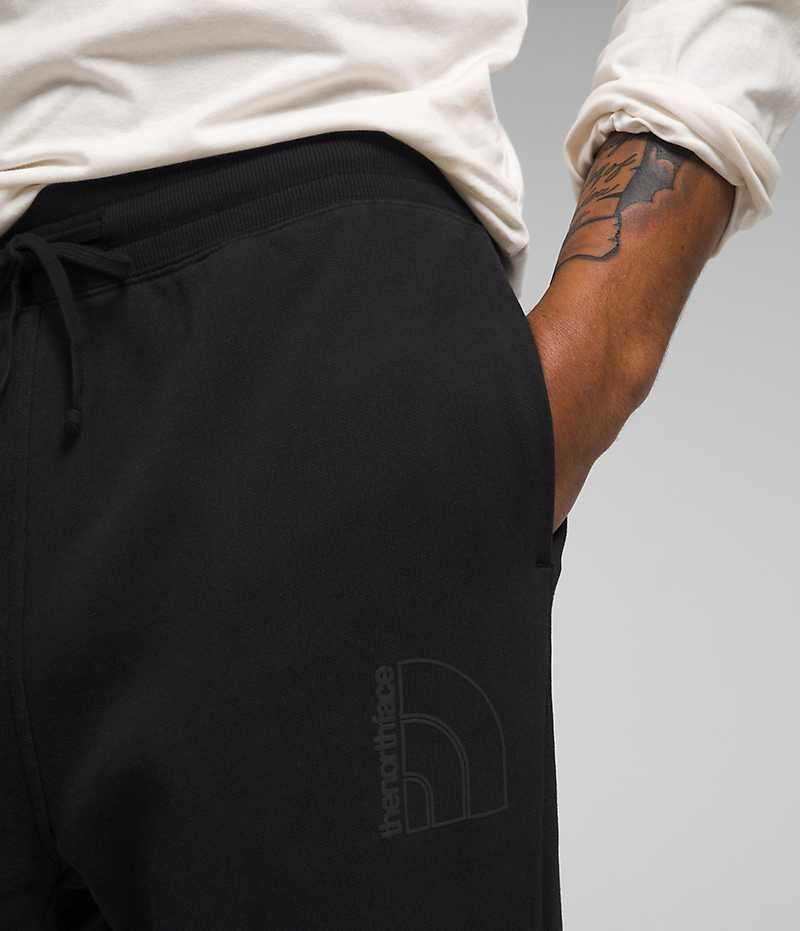 The North Face Garment Dye Joggers Herre Sort | DK IFVPY