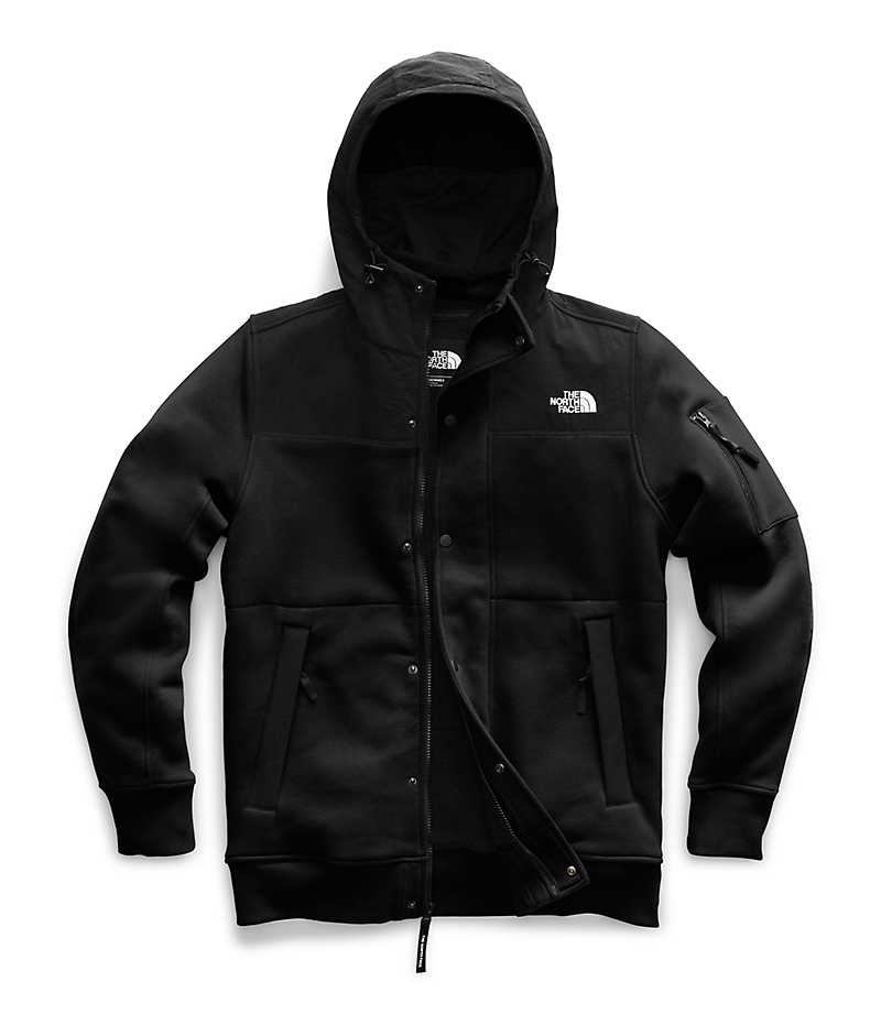 The North Face Highrail Fleece Jakker Herre Sort | DK MBNLK