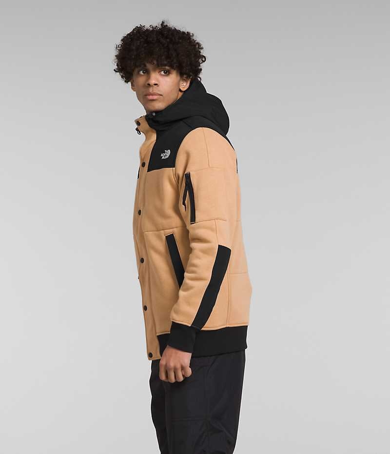 The North Face Highrail Fleece Jakker Herre Khaki Sort | DANMARK RDBSG