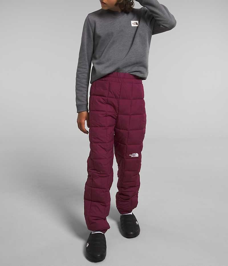 The North Face Lhotse Bukser Drenge Bordeaux | DK IFKQW